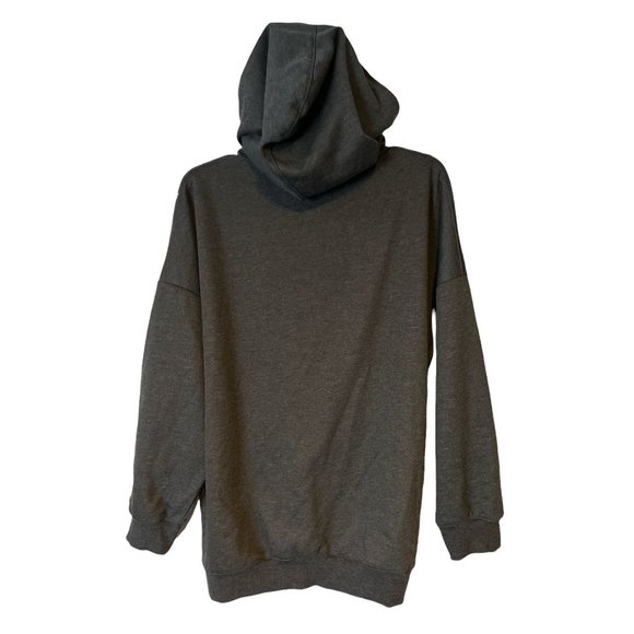 OC Order Plus Hoodie Sweatshirt Womens Medium Gray Face Outline Graphic NEW - Picture 7 of 9